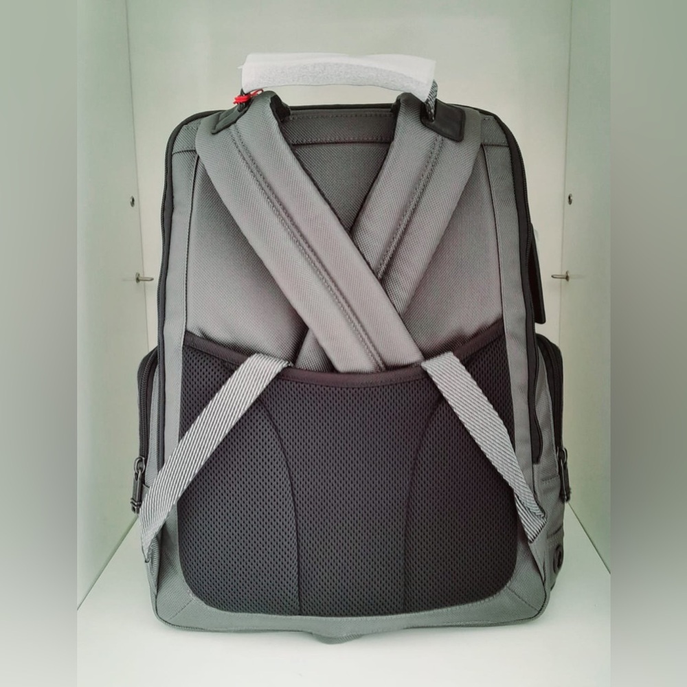 NWT TUMI Parrish Backpack Golden Brown and Gray - Picture 3 of 4
